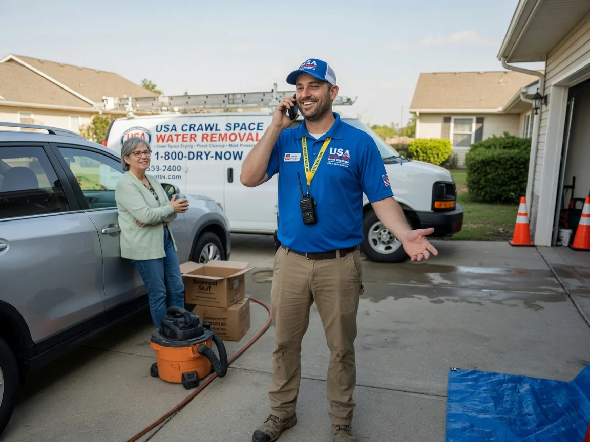 Crawl Space Water Removal Thomasville, AL FAQs